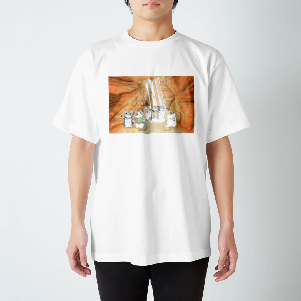 YOKO KOBAYASHIのニャンズ旅行記🇺🇸アメリカ スタンダードTシャツ