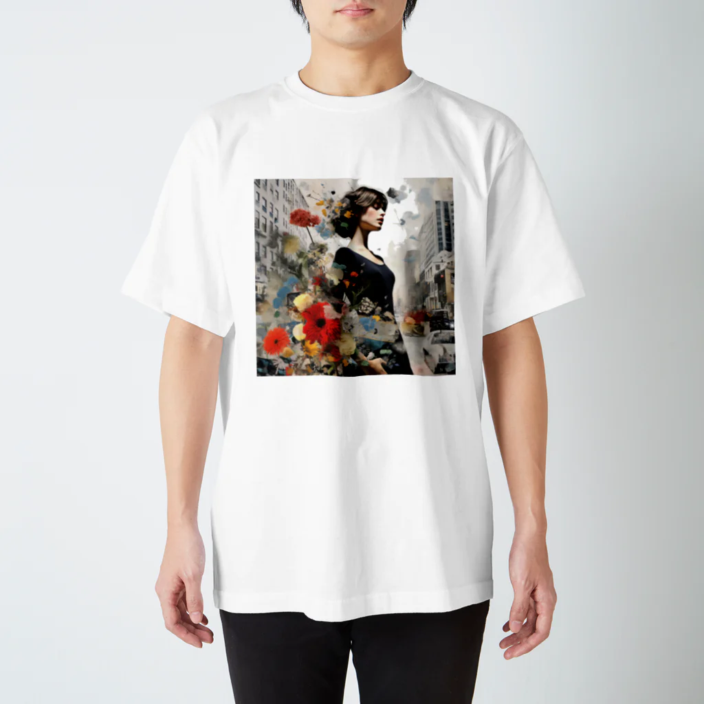 DigitalArtのDigitalwoman1 スタンダードTシャツ