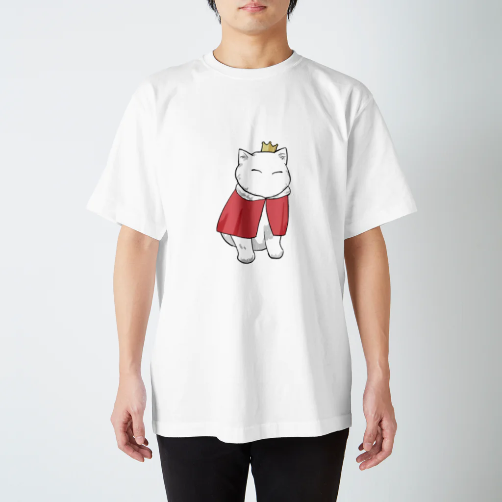 いろはにゃんこ堂のキメポーズの猫さん（王様バージョン） Regular Fit T-Shirt
