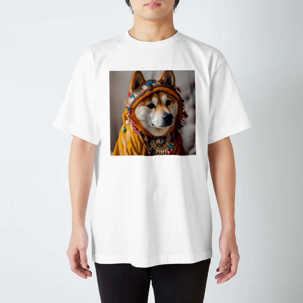 ☆ACE☆family★の可愛い♡柴犬 スタンダードTシャツ