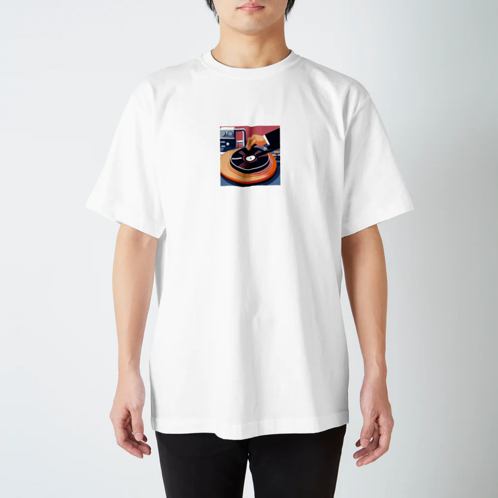 nomad4491のドット絵のターンテーブル Regular Fit T-Shirt