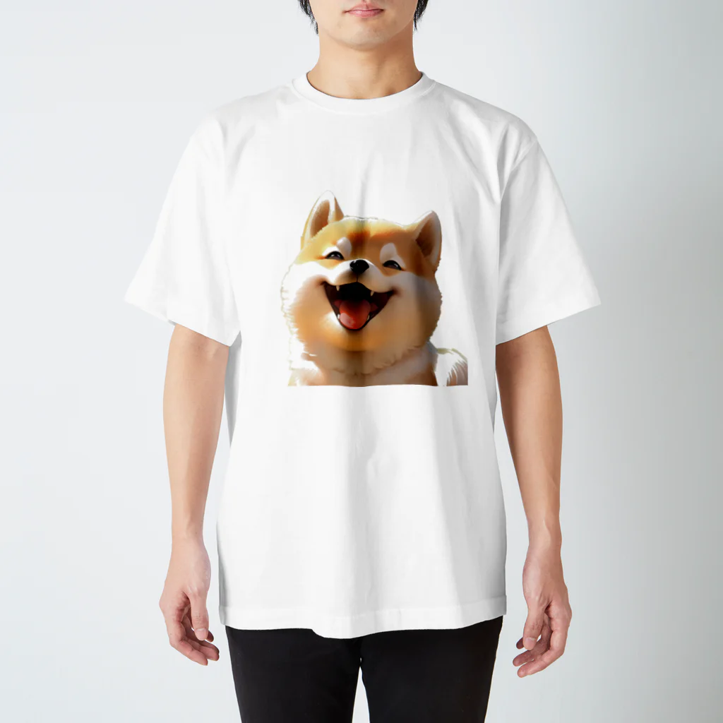 柴犬らっくのお店の柴犬らっく スタンダードTシャツ