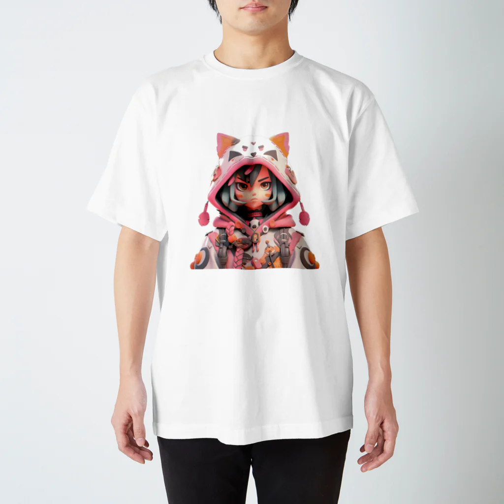 vin troyesのEthnianima（エスニアニマ） Regular Fit T-Shirt