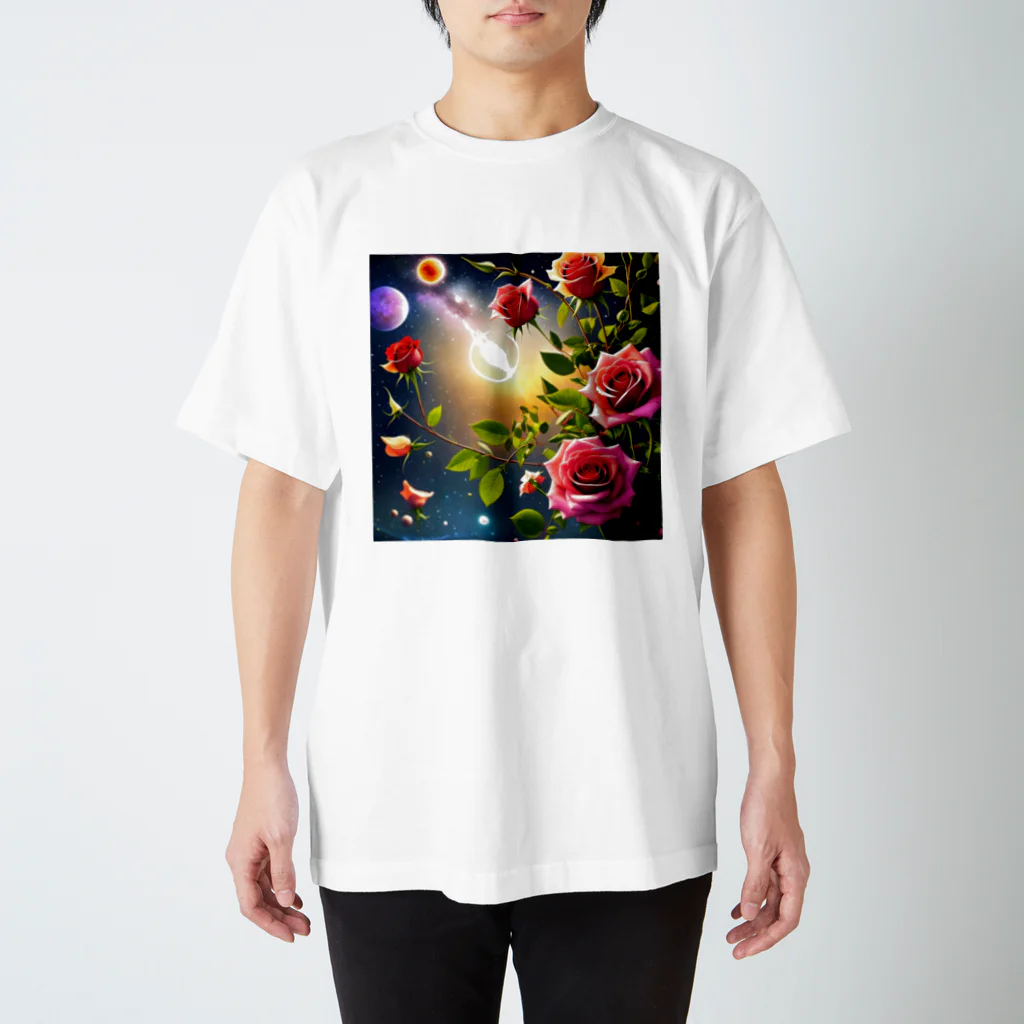 reonasdの情熱の神秘薔薇 スタンダードTシャツ