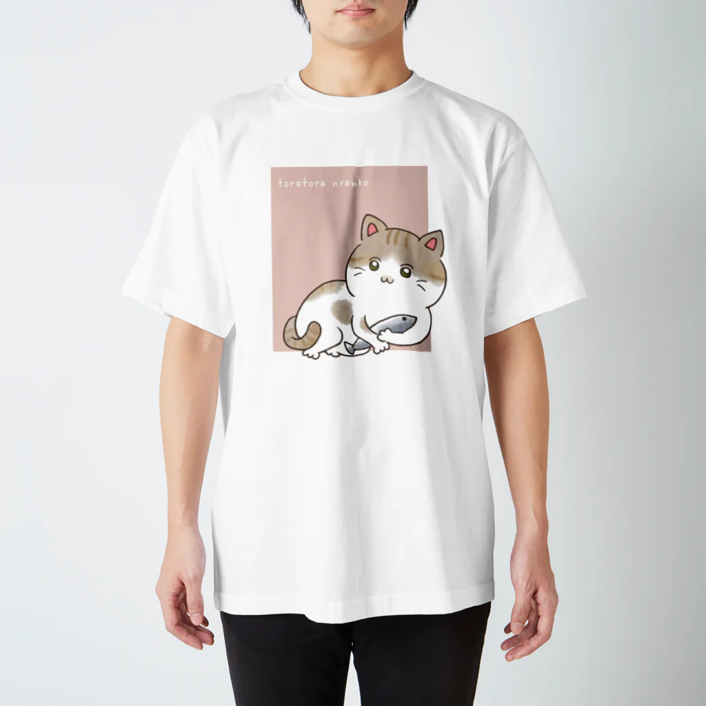 kawaii_nunchanのトラトラ　にゃんこ スタンダードTシャツ