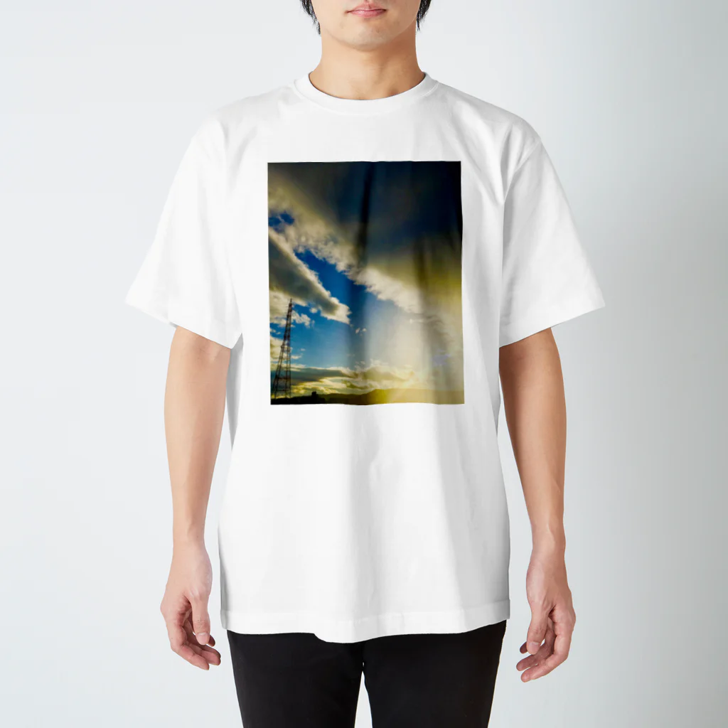 エリママの鉄塔くん〜season steel tower〜 Regular Fit T-Shirt