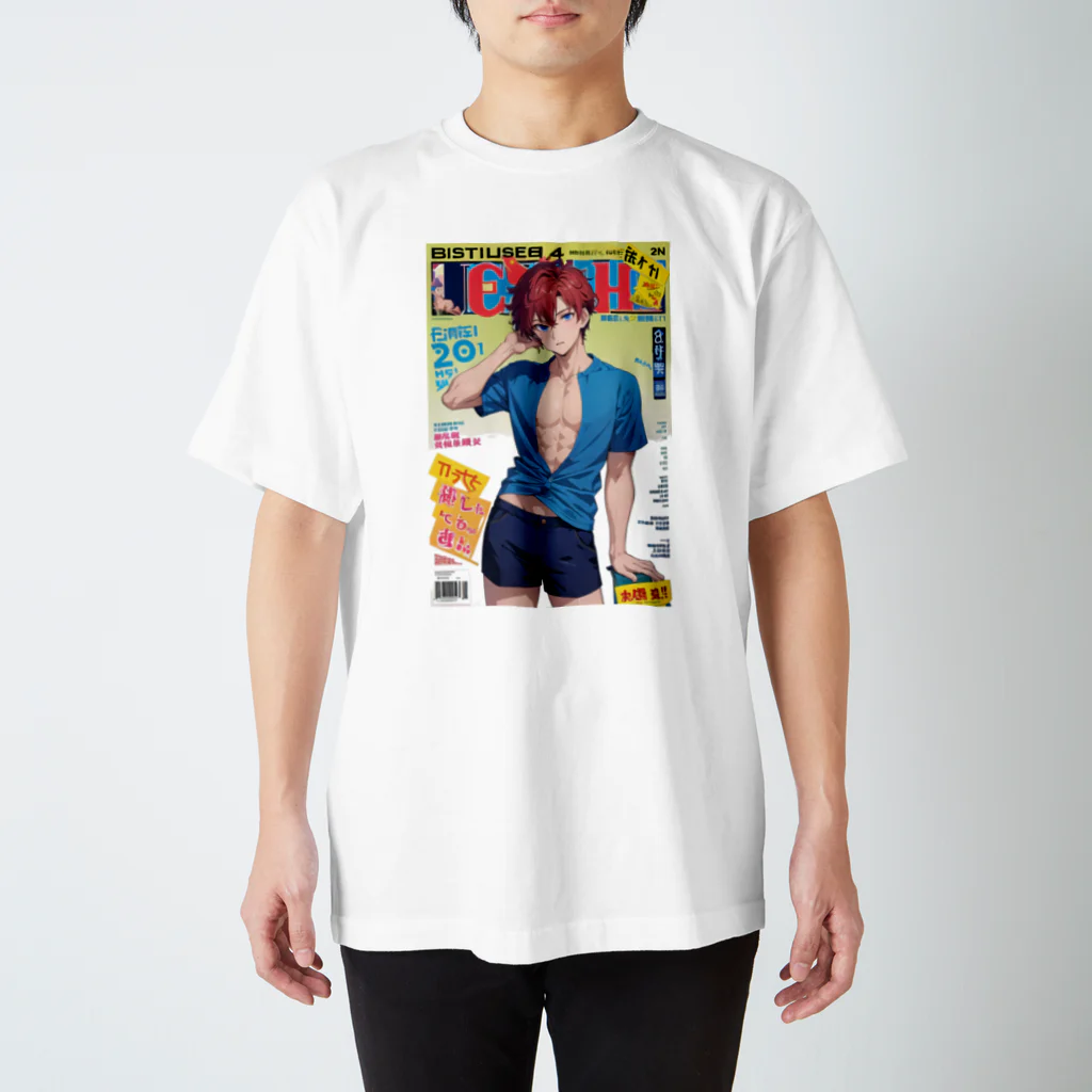 Cyber XXXの美少年物語４　雑誌カバー ver. Regular Fit T-Shirt