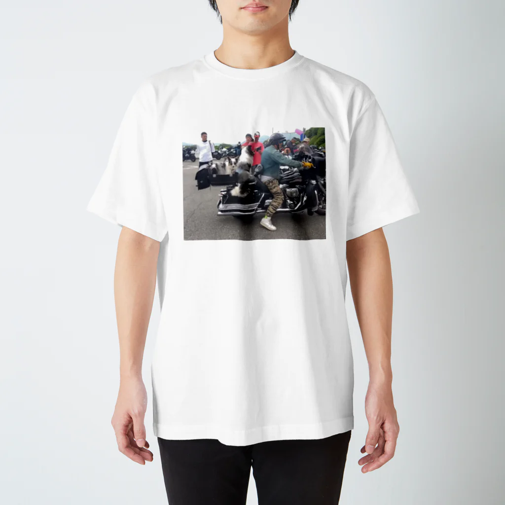 ハーレー最大最強SNOOPYのれいわ勝手連Driver&Bikers２弾 Regular Fit T-Shirt