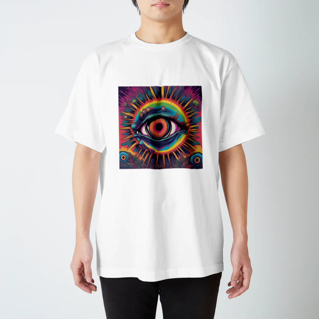 ＳＰＹＤＥＲＬＥＧＳのPSYCHOメン玉。 スタンダードTシャツ