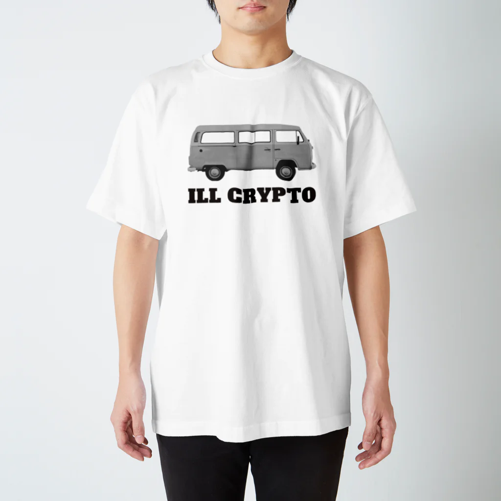 ずぼおじweb3.0ニュースのILL CRYPTO BUS Regular Fit T-Shirt