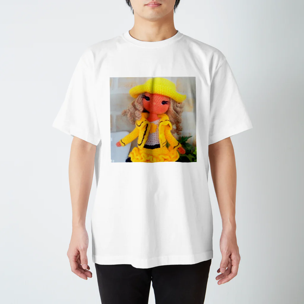 plumeria-maakoのあみぐるみドール夏っちゃん スタンダードTシャツ