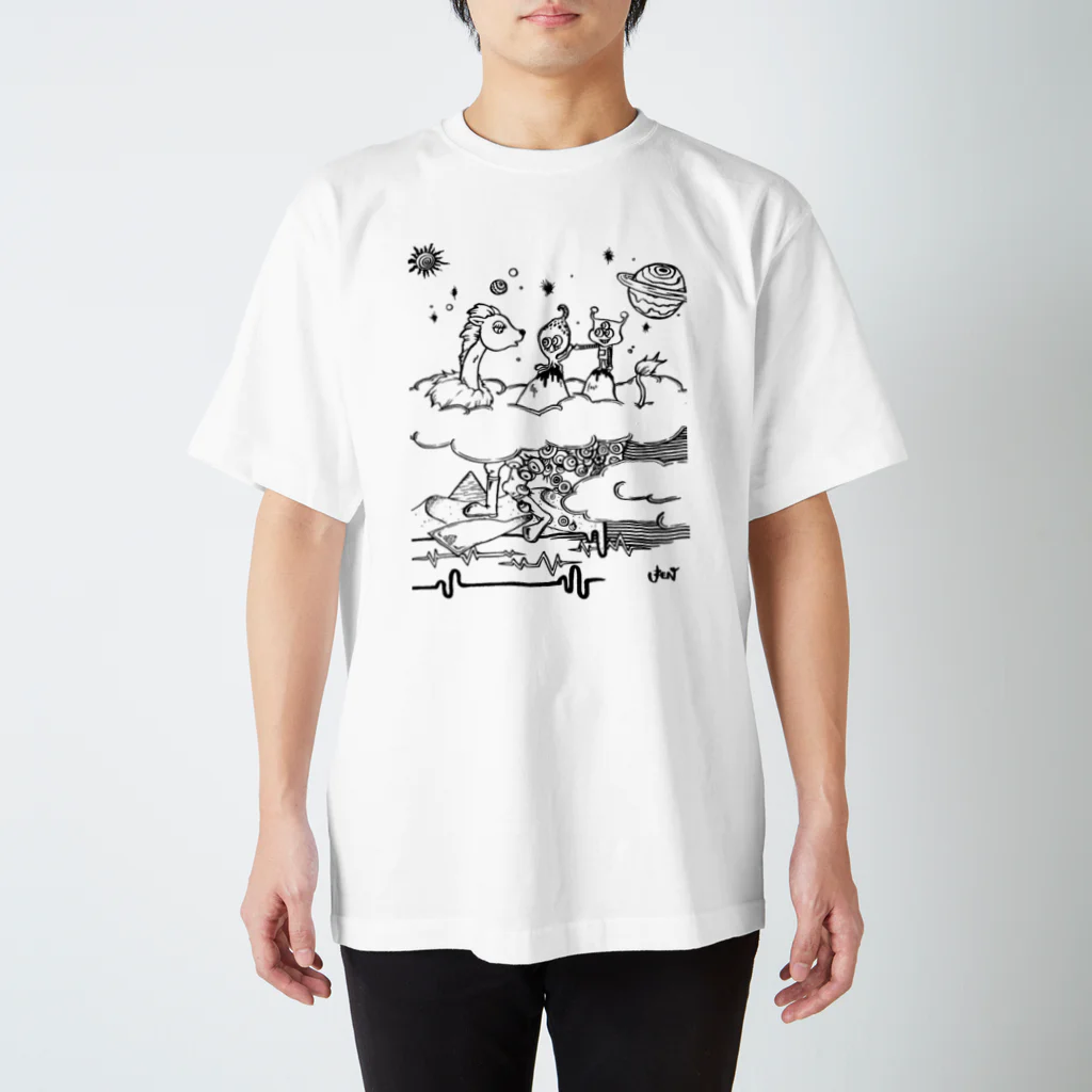 UZENのラクダくん スタンダードTシャツ