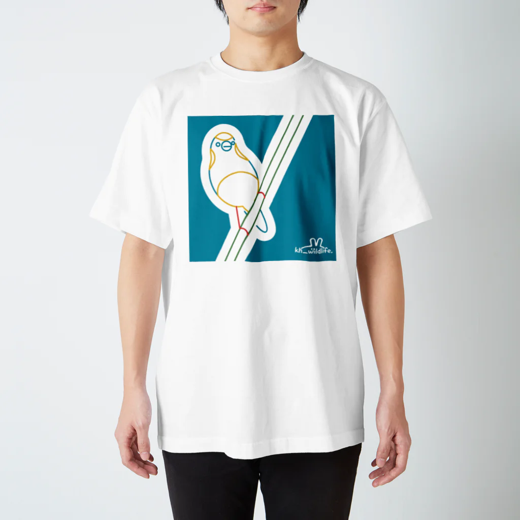 kh.wildlifeのブルーワックスビル Regular Fit T-Shirt