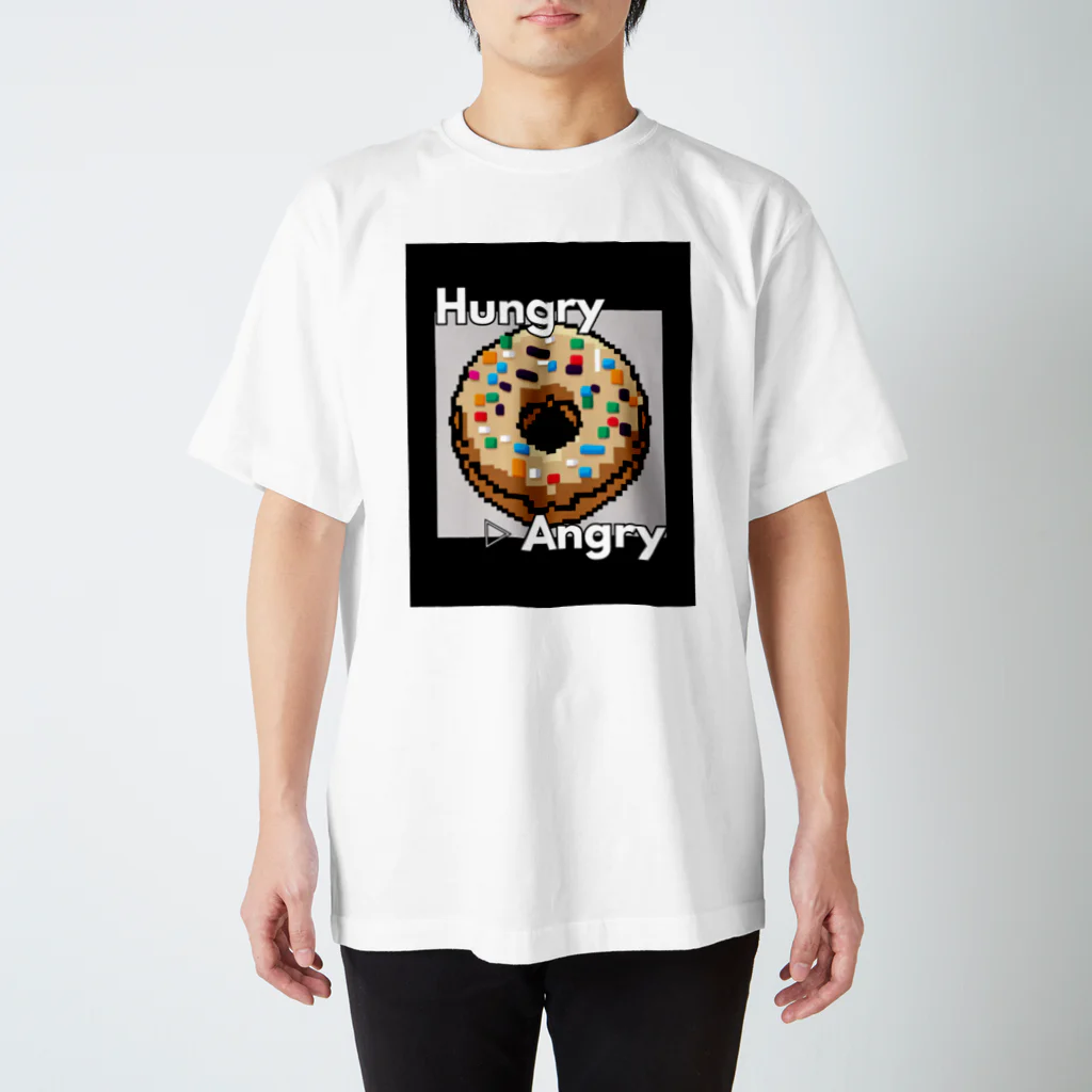 hAngryの【ドーナツ】hAngry スタンダードTシャツ