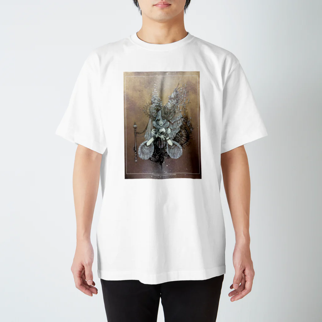 THORES柴本(トーレスしばもと) THORES Shibamotoの白姫の薔薇の願い事 Regular Fit T-Shirt