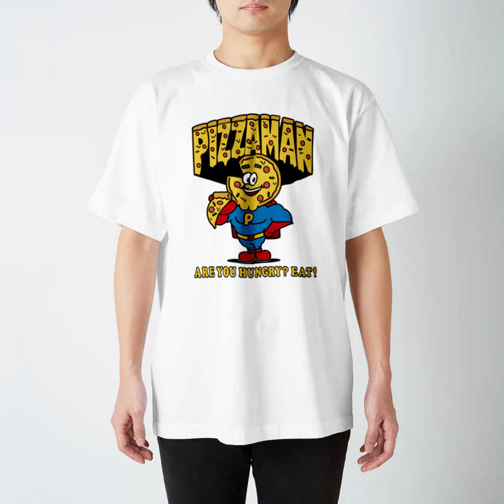 SWEETS JUNKIEのピザマン Regular Fit T-Shirt