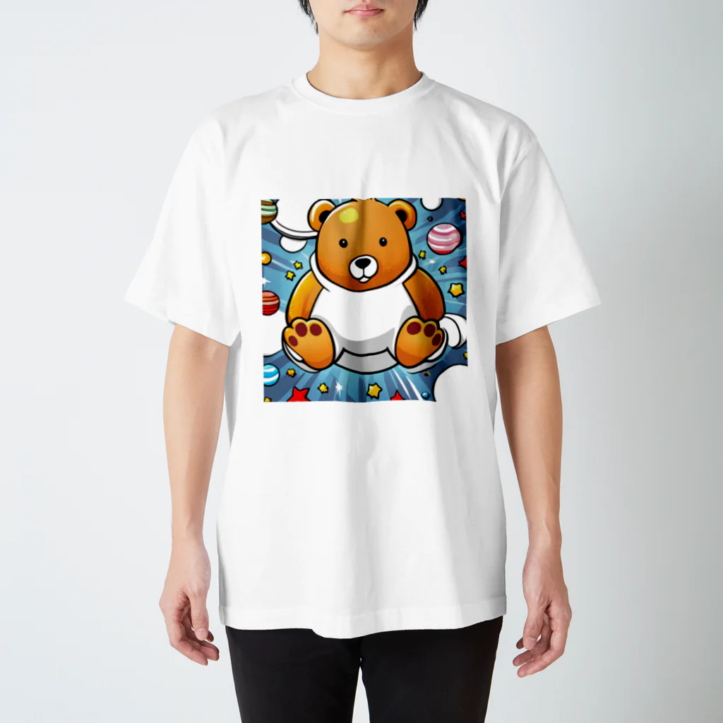 HatanoKoobooのクマイラスト スタンダードTシャツ