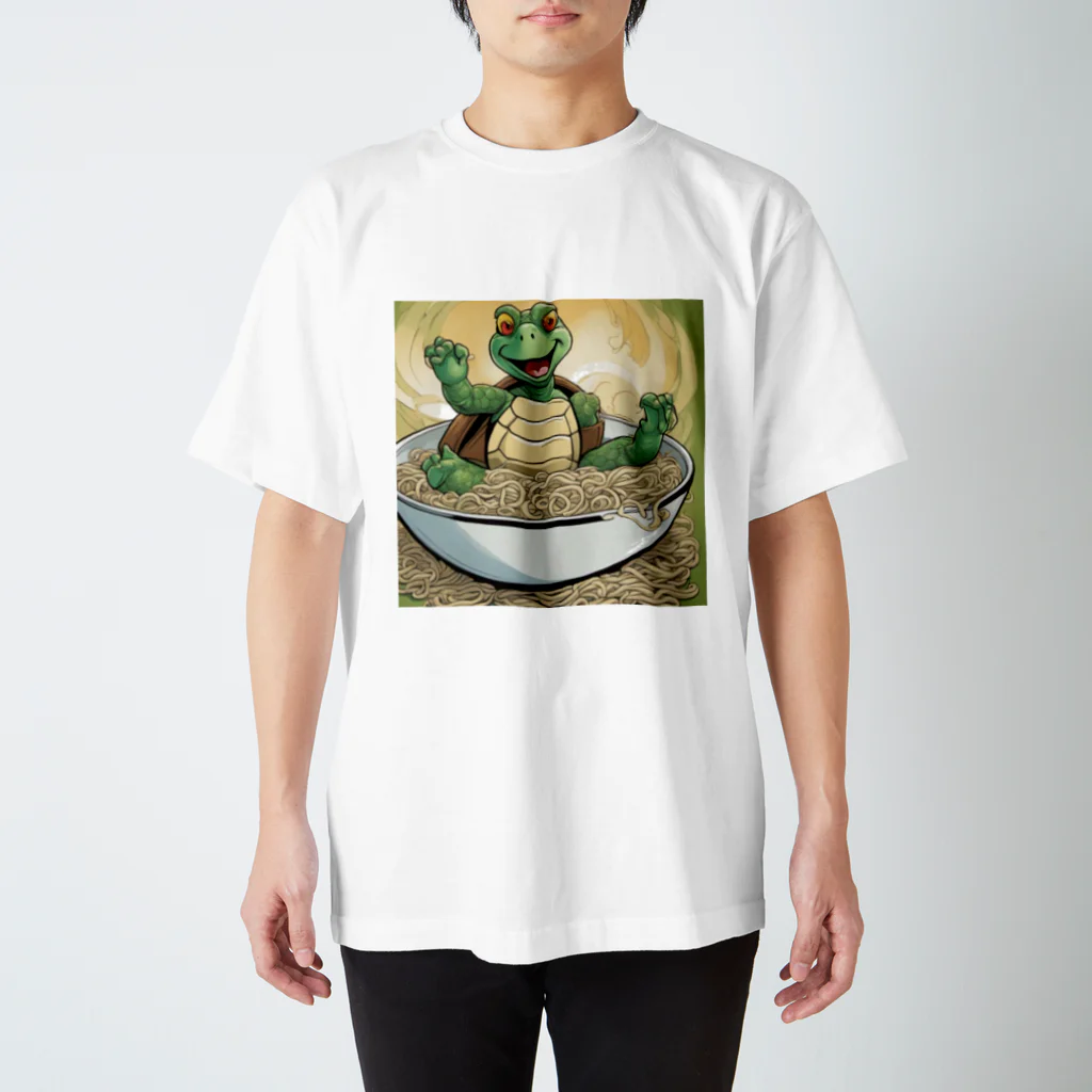 HatanoKoobooのカメのイラスト Regular Fit T-Shirt