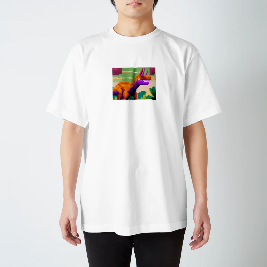 iikyanの恐竜㉓ スタンダードTシャツ