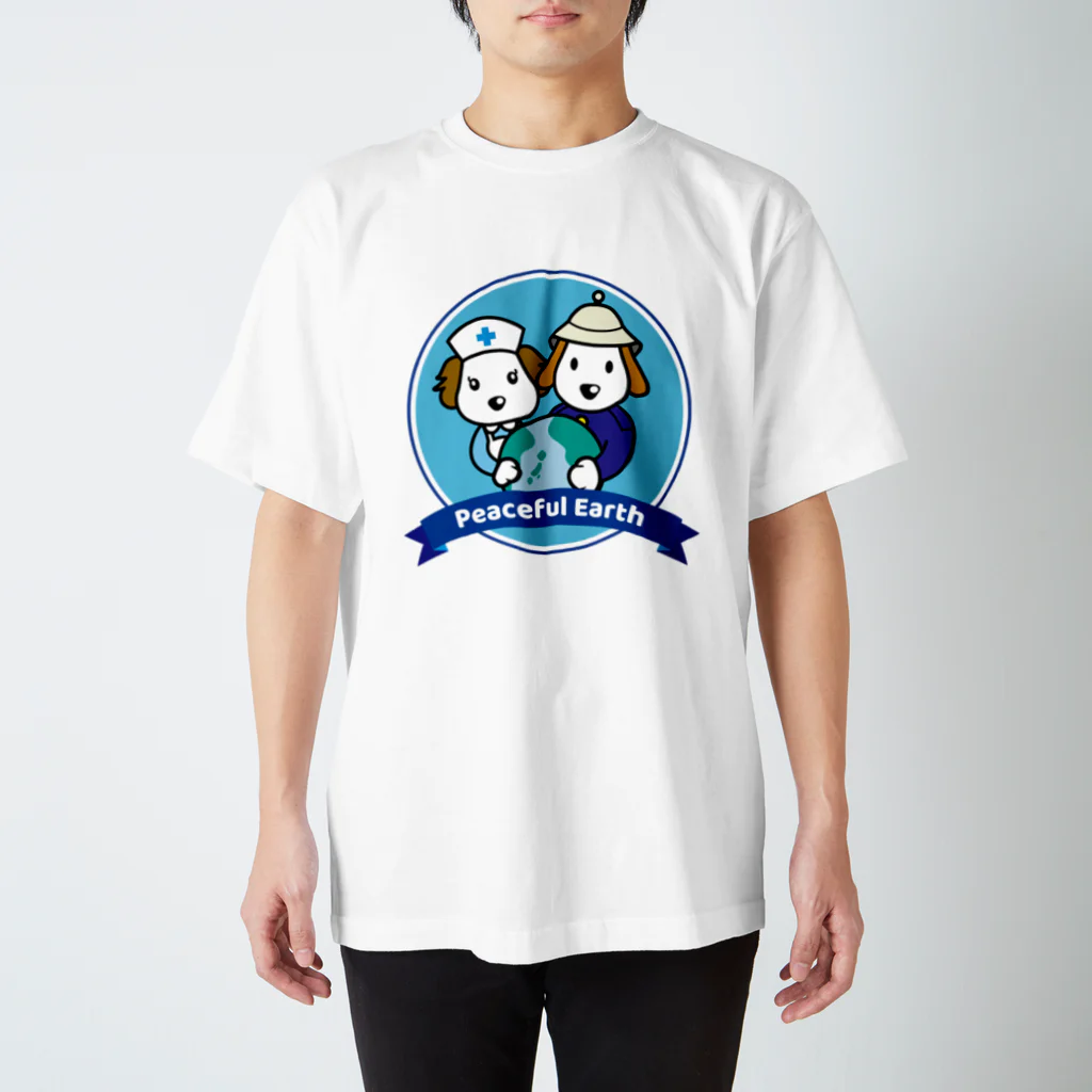 Link Creation online SHOPのPeaceful Earth スタンダードTシャツ