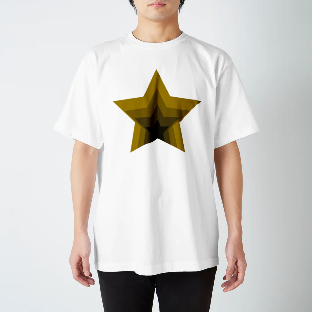 犬田猫三郎の星のくぼみ スタンダードTシャツ