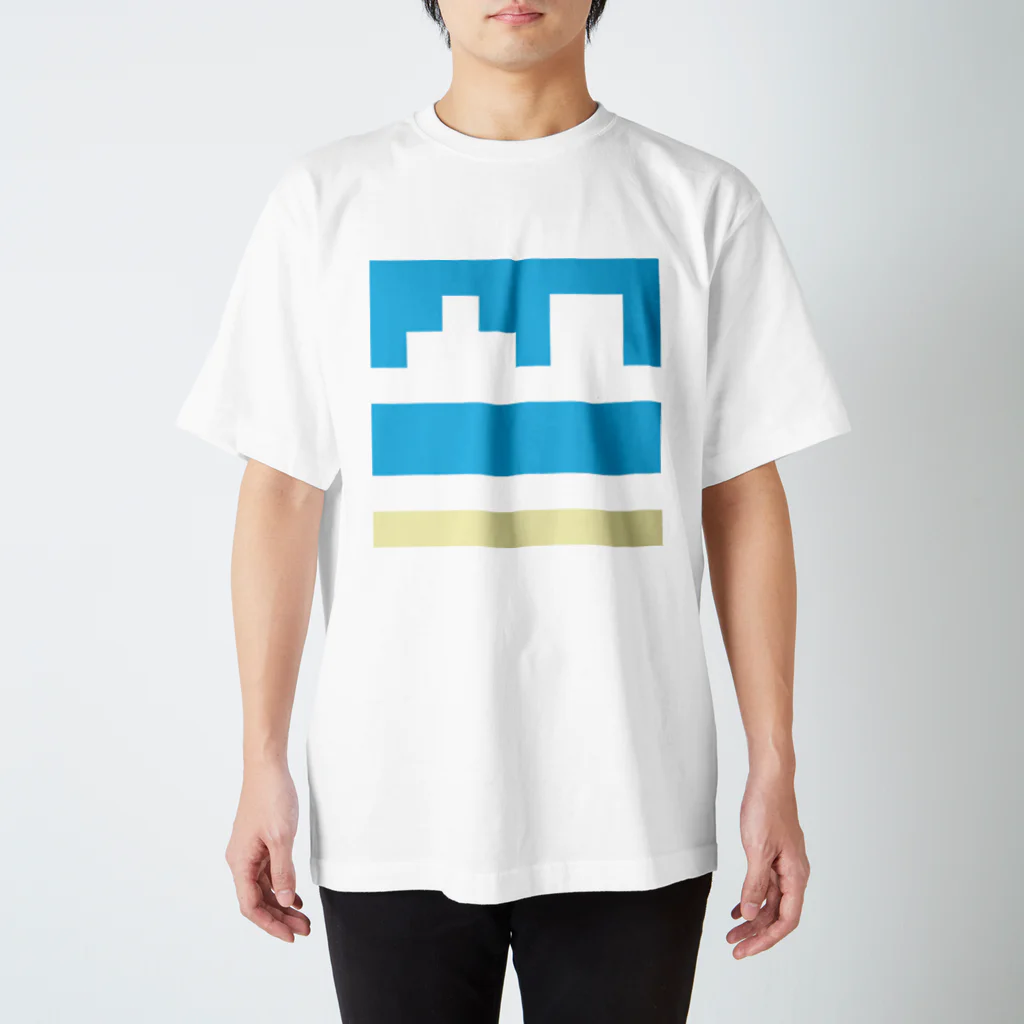 camera_loveの砂浜 Regular Fit T-Shirt