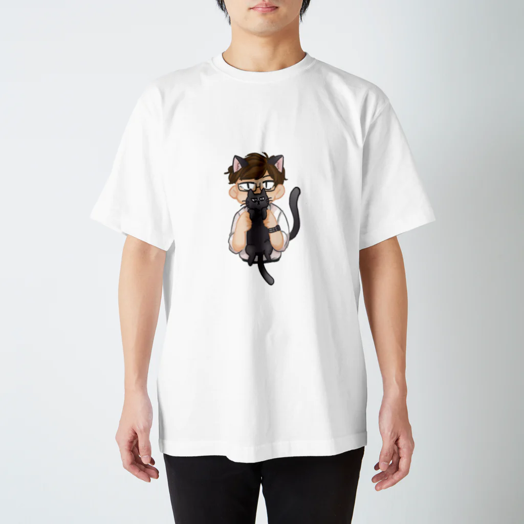 こーかのジトぽむ猫 スタンダードTシャツ