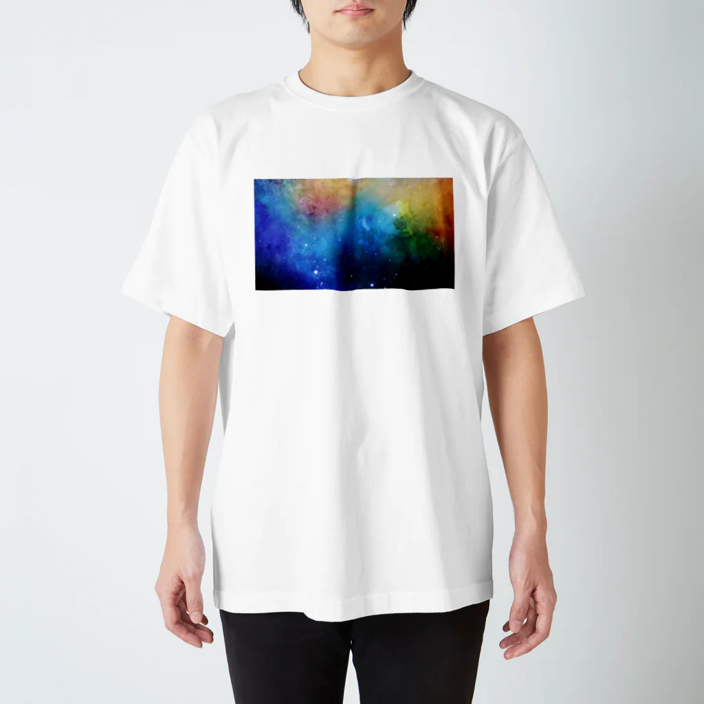 星のすみかの宇宙にとけこむ夜 スタンダードTシャツ