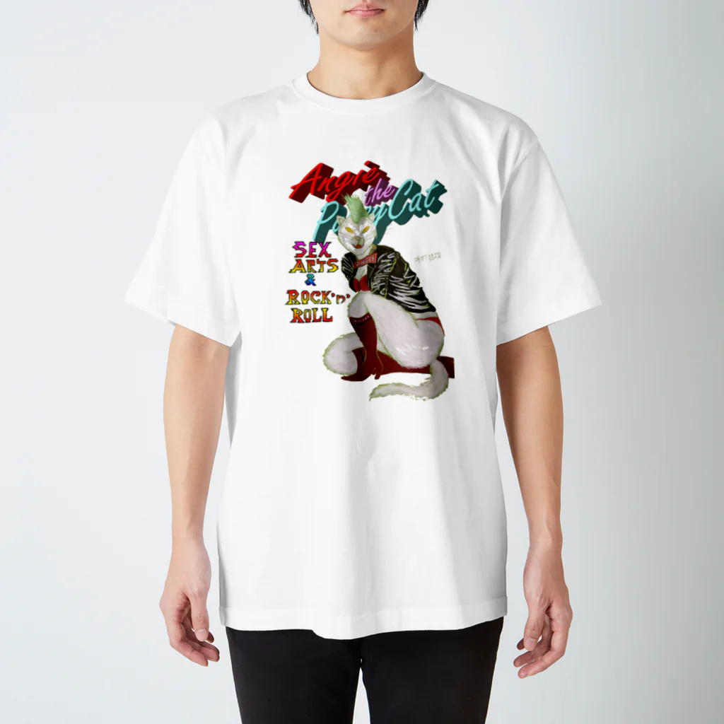 マチュカバーショップのAngel pussy cat ★木村哲雄verマチュカバーTシャツ Regular Fit T-Shirt