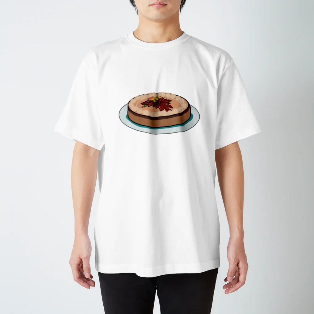 QuinnOliverの秋のデザート　パンプキンチーズケーキ Regular Fit T-Shirt