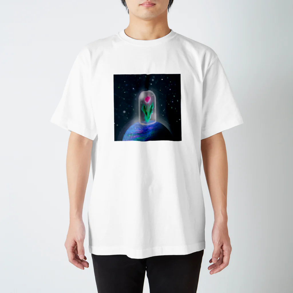 若林侑伽の宇宙チューリップ スタンダードTシャツ