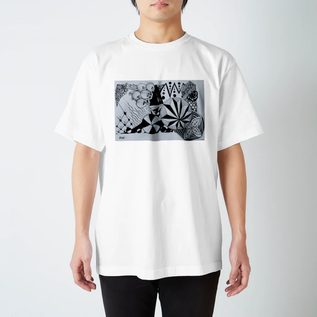 Stellar0203のゼンタングル・拡 Regular Fit T-Shirt