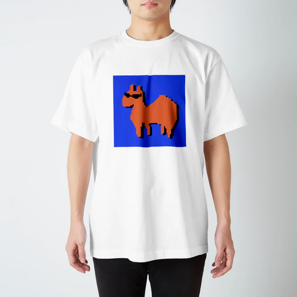 らくだのサングラスラクダ スタンダードTシャツ