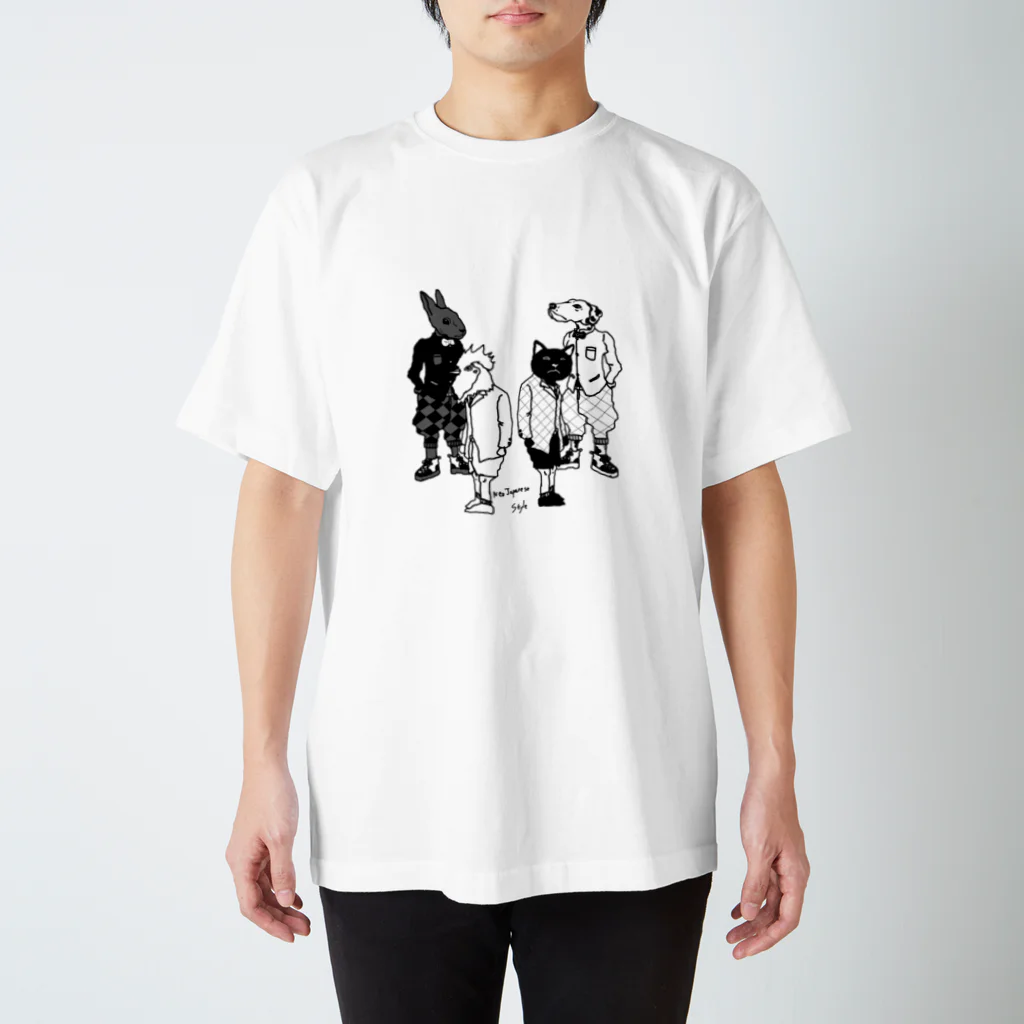 NEOJAPANESESTYLE                               のanimals スタンダードTシャツ