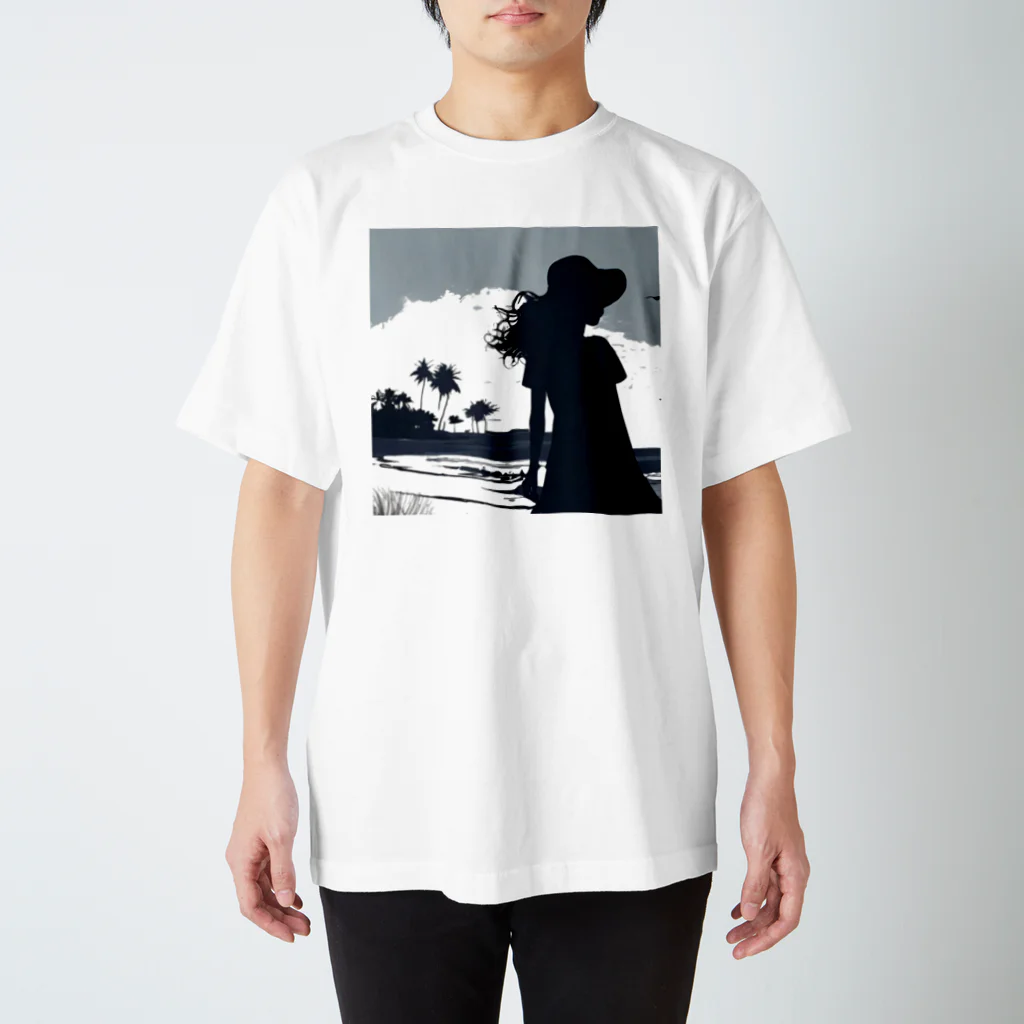 maeken work shopipの渚にて Regular Fit T-Shirt