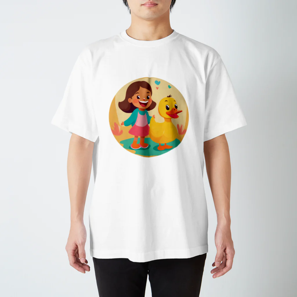 etwoshopの新しい友達 Regular Fit T-Shirt