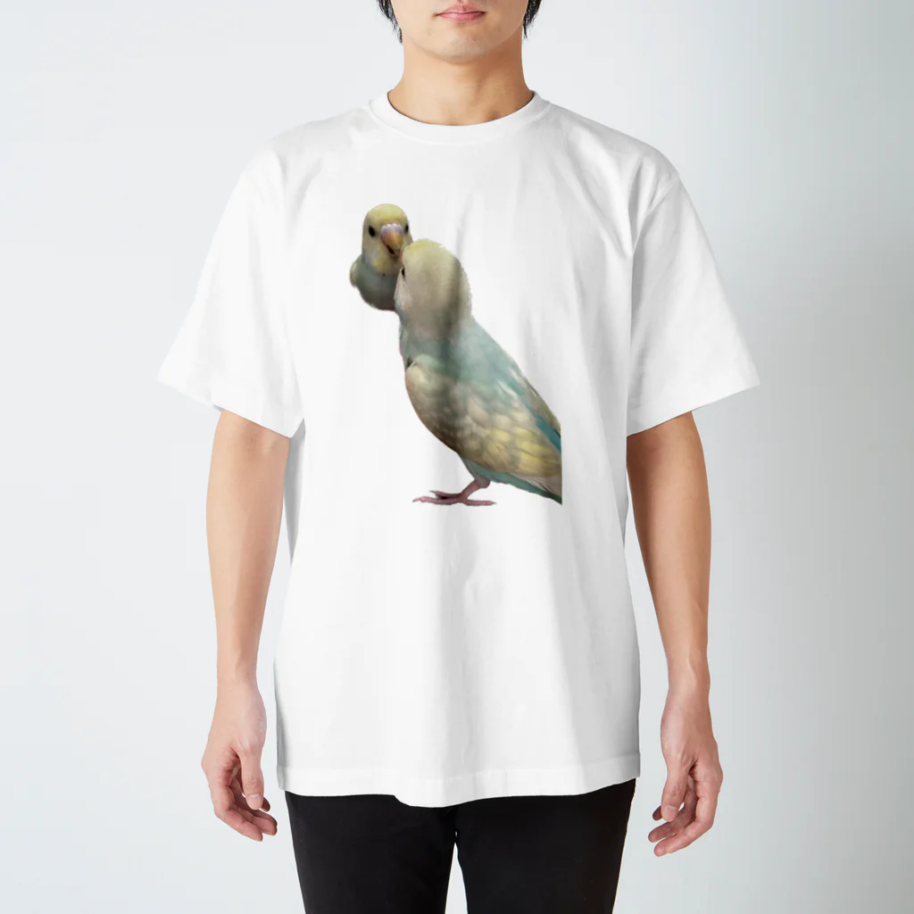 といの犬の鏡の中のもうヒとりｽﾀｰﾁｬﾝ Regular Fit T-Shirt