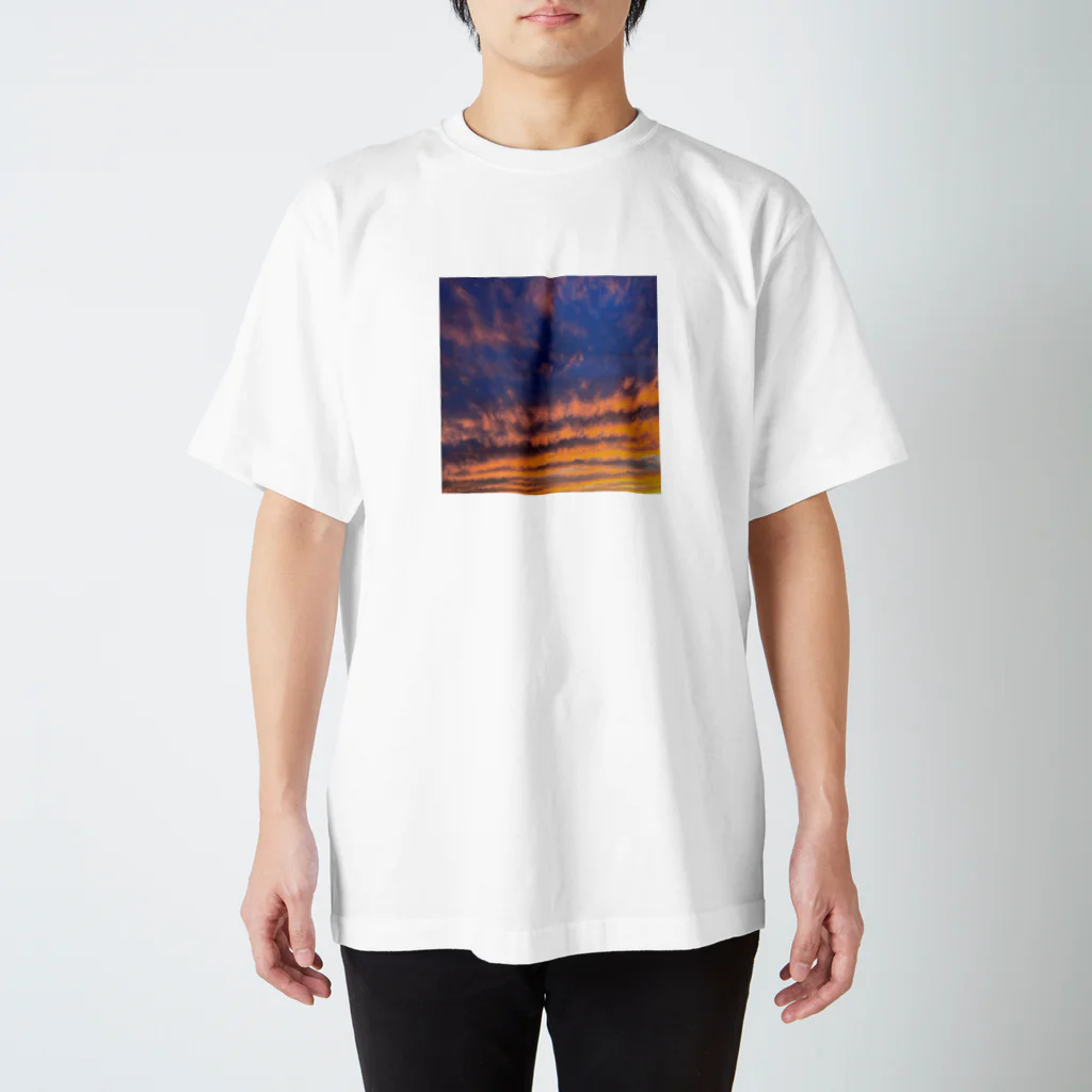 しし座の方角の秋の空 スタンダードTシャツ