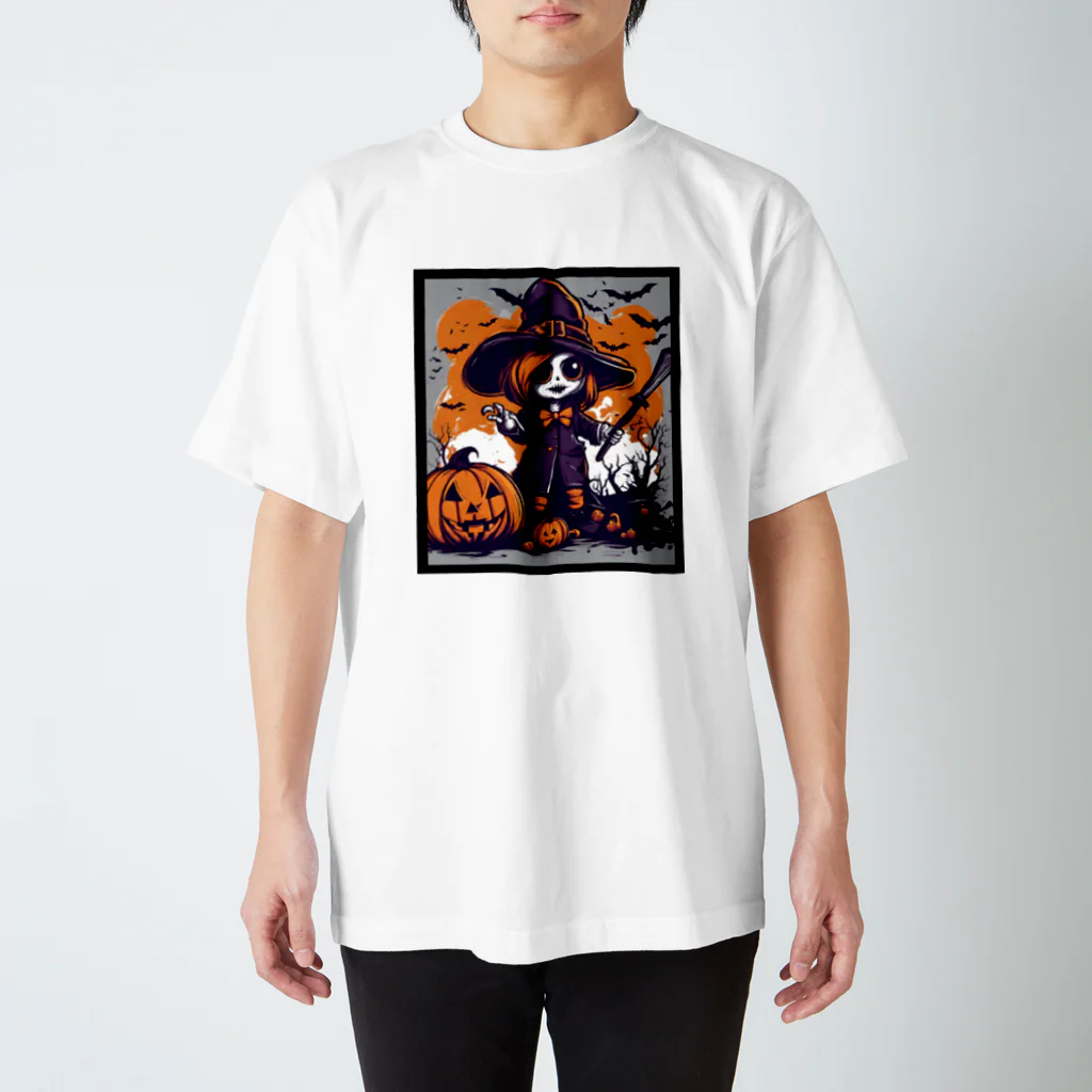 ぶひどりるショップのハロウィン🎃 Regular Fit T-Shirt