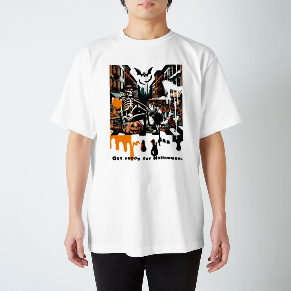 じょいちぃのGet ready for Halloween スタンダードTシャツ