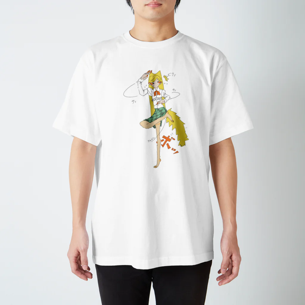 セレブの紳士のビックリキャッツ Regular Fit T-Shirt