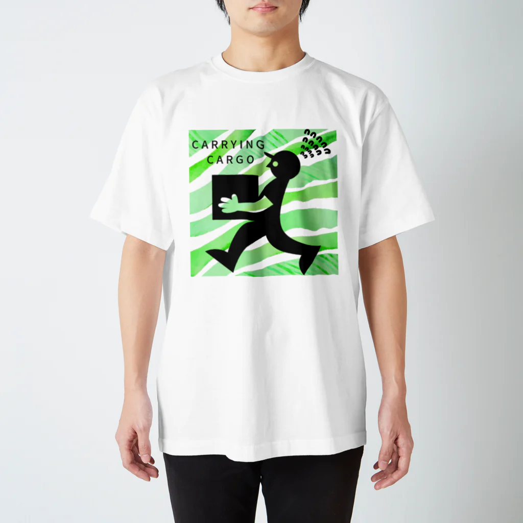 nijipapaの運び屋 Regular Fit T-Shirt