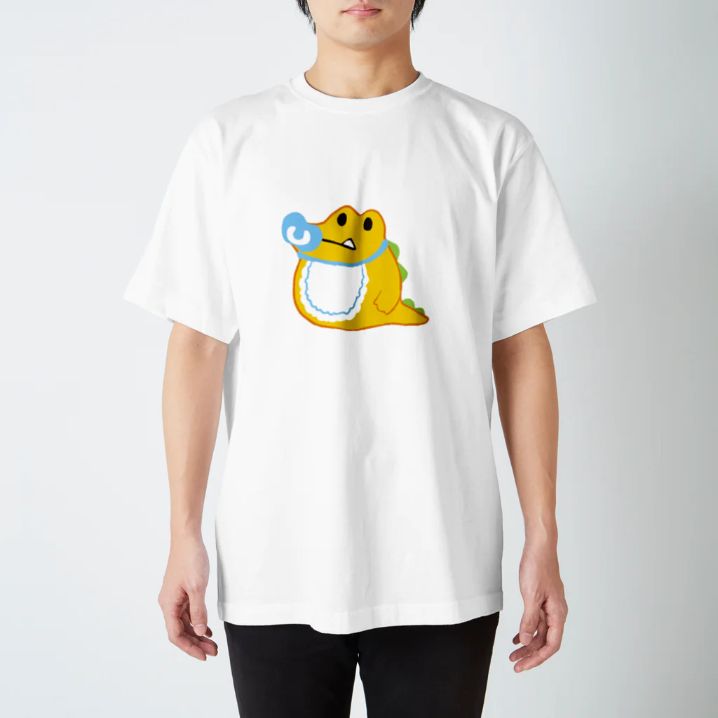 わりとせまいショップのblobwani(ベイビー) スタンダードTシャツ