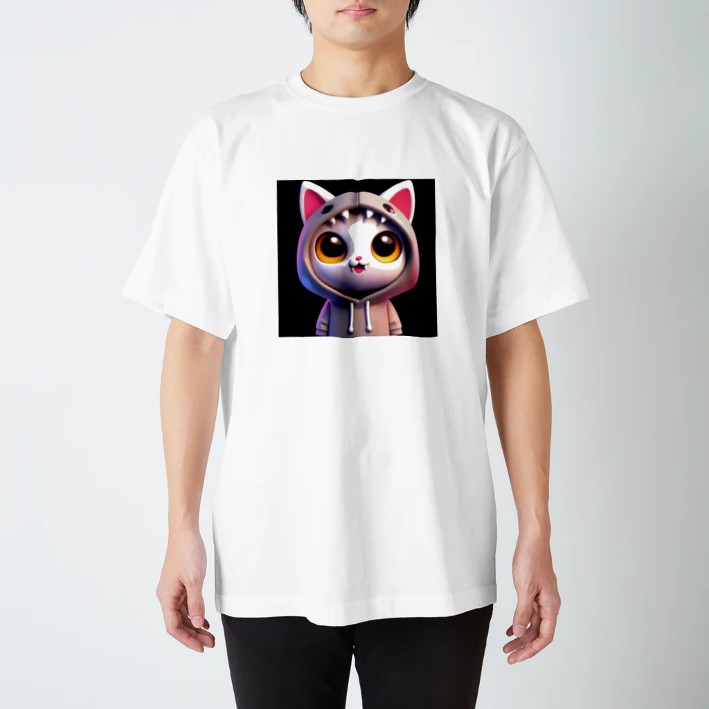 ほんわかショップのニャンズ スタンダードTシャツ