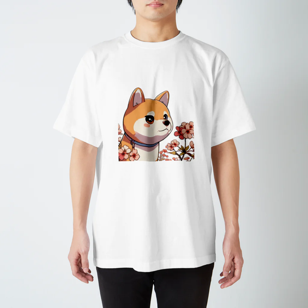 KAWAII-CLUBのKAWAII柴犬011 Regular Fit T-Shirt