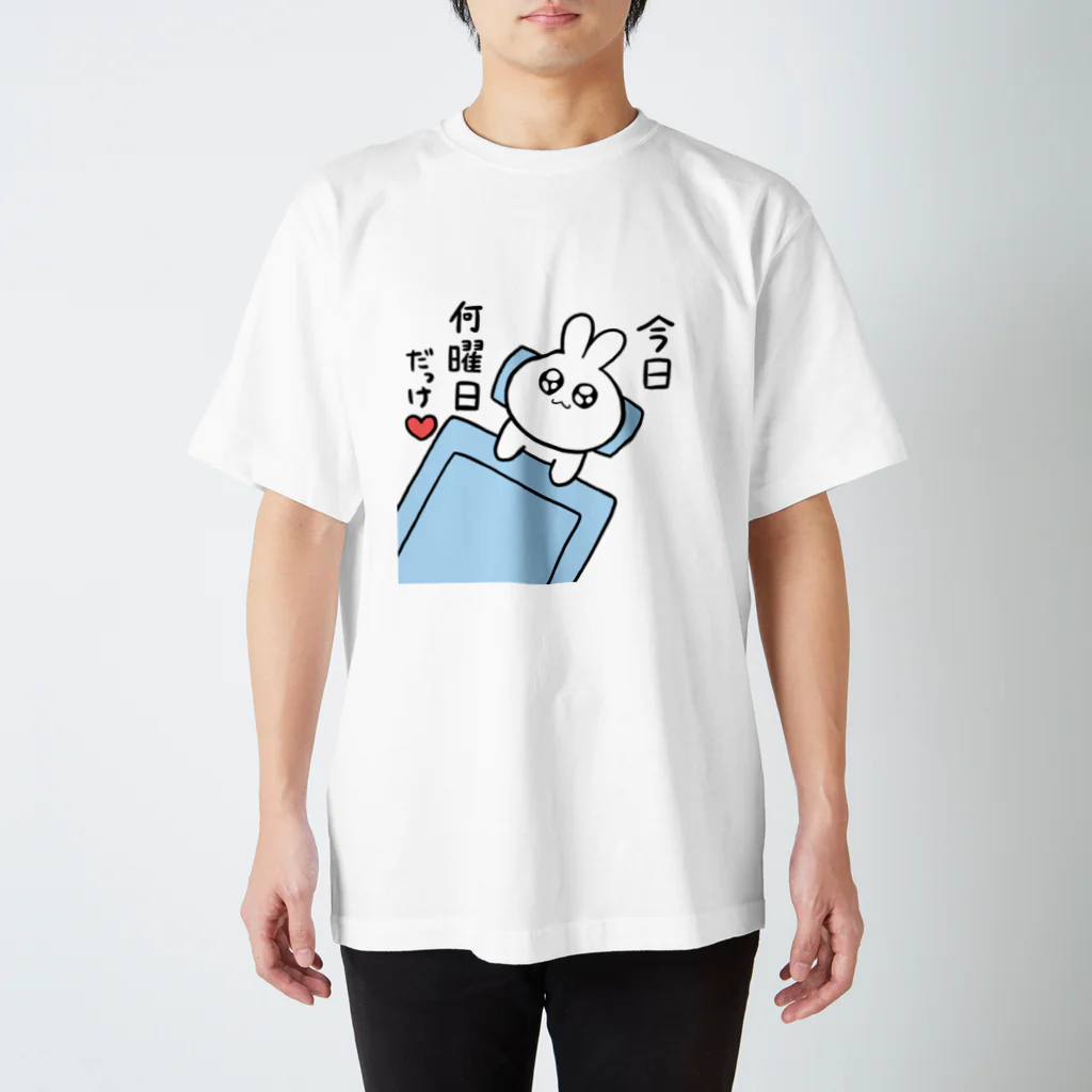 のこのこの曜日感覚なくなるよね スタンダードTシャツ