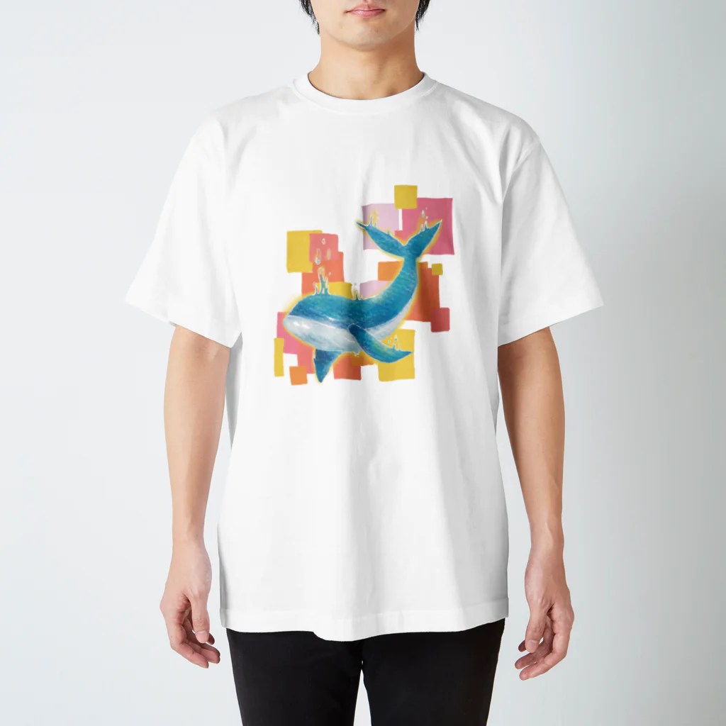 歓喜なお！アートワークスのクジラTシャツ Regular Fit T-Shirt