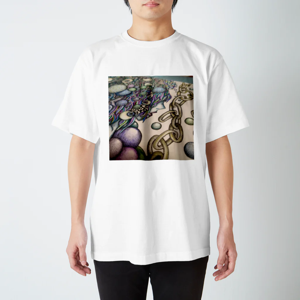 galopine de fevrier.のChain no.2 スタンダードTシャツ