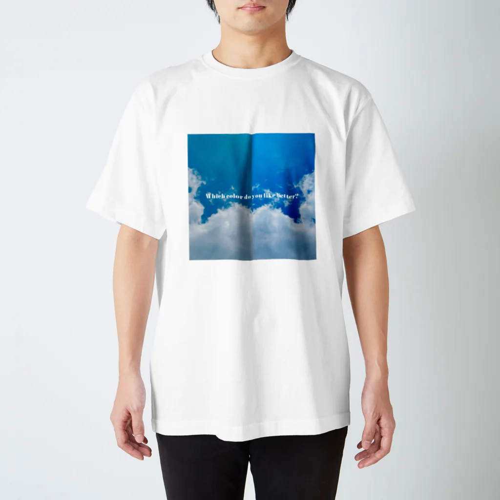 空日記の🩵or💙 Regular Fit T-Shirt