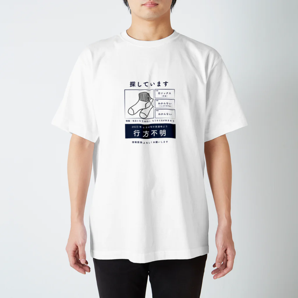 Tetchの靴下行方不明 Regular Fit T-Shirt